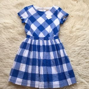 Buffalo check Crewcuts dress